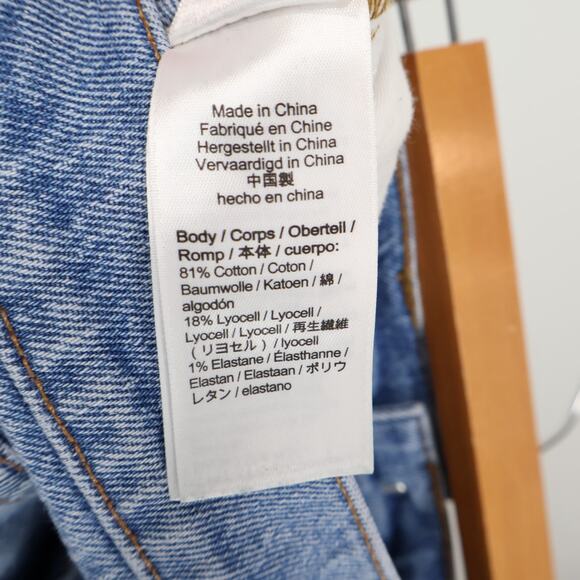 J.Crew 10" Demi Boot Crop Jean Button Fly Greenwich Street Size 30 - Picture 8 of 8